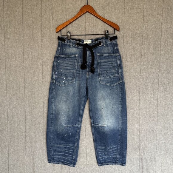 Free People drawstring Moxie Jeans-In stores.READY TO SHIP! Give great butt. - Picture 2 of 16